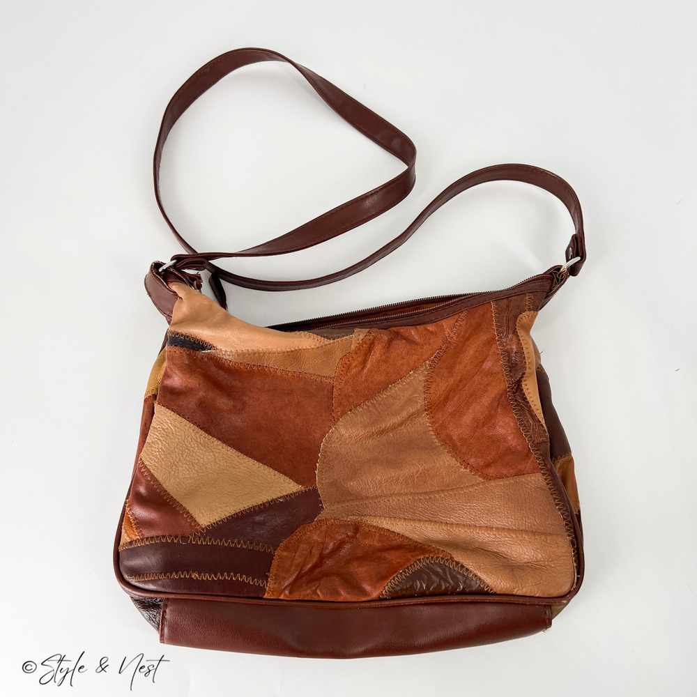 Women’s Patchwork Vintage Purse Boho Cottagecore Retro 90's Handbag